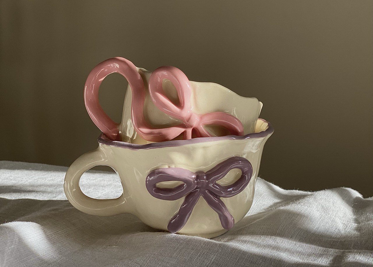 Кружка с бантом 13+ фото 3