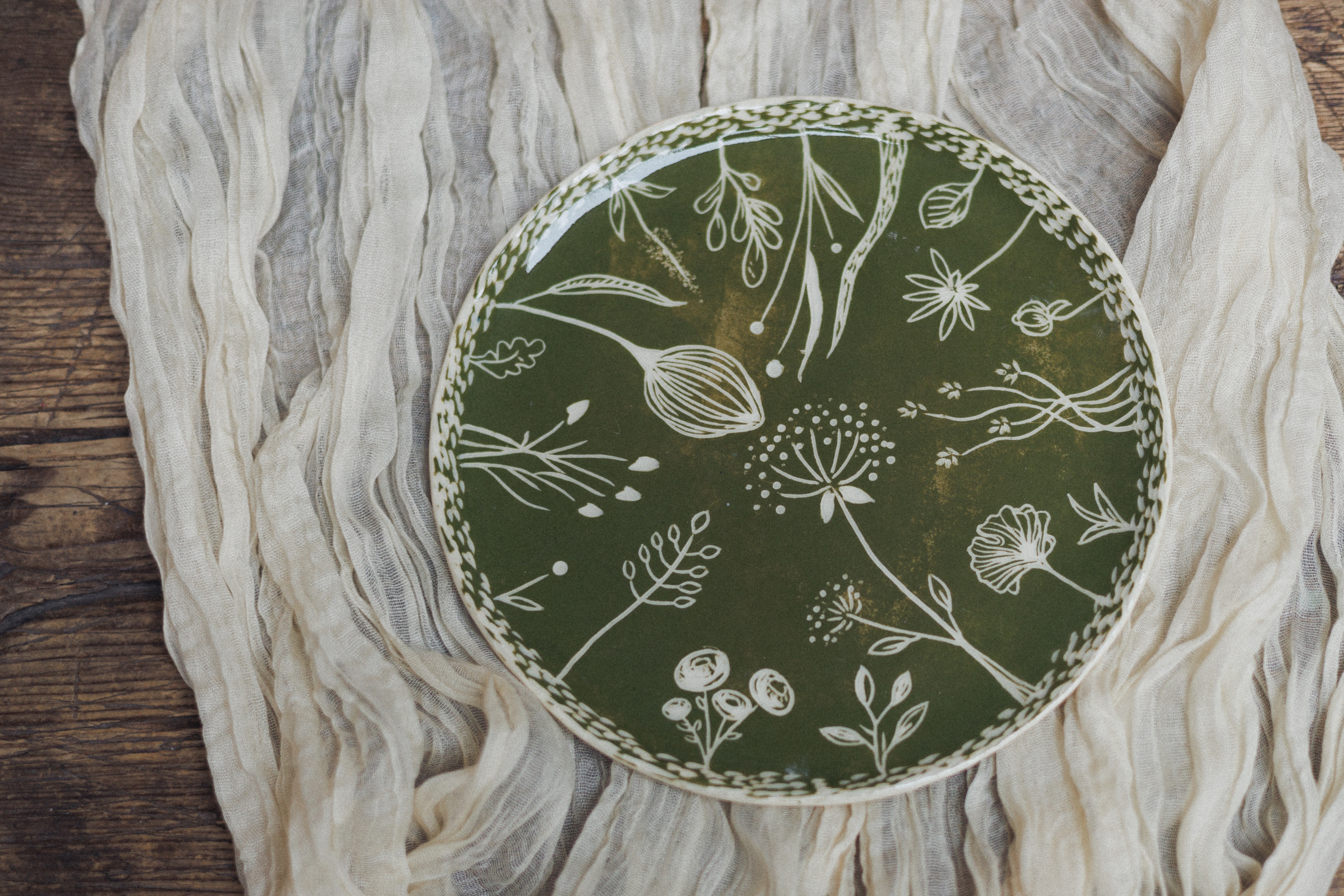 Тарелка сграффито 13+ фото 6